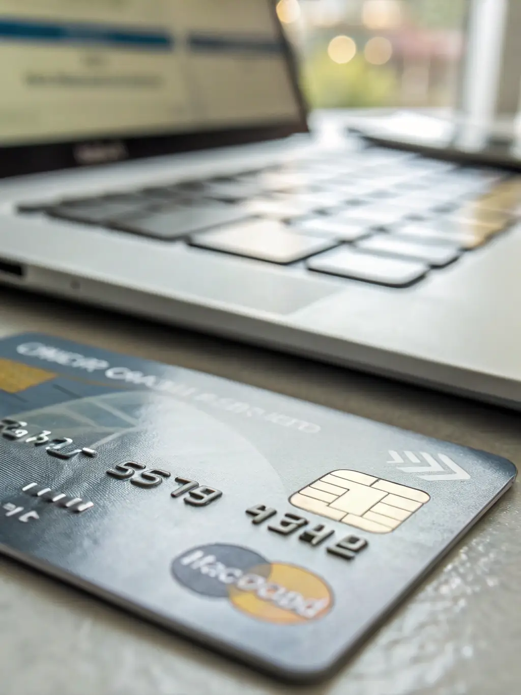 A professional-looking image of N2F's innovative credit card design, showcasing its sleek and modern aesthetic.