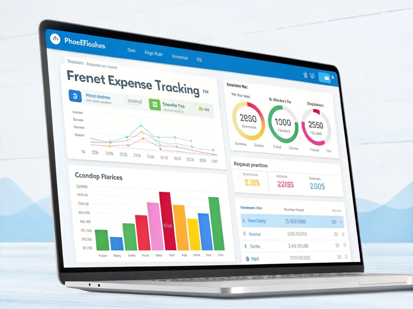 An image of the Ramp software dashboard, showcasing its intuitive interface and comprehensive expense tracking capabilities.